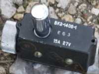Кнопка вмикач авіаційний ВК2-140Б-1 15А 27В фото