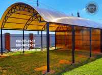Паркани ковані, зварені, із профлисту. Навіс. Ворота Одесса фото 2