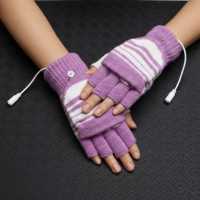 Теплые геймерские перчатки с USB-подогревом фото