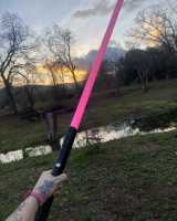 Світловий меч джедая з USB-заряджанням металева руківка та 14 змінних кольорів л Одесса фото 2