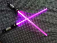 Двусторонний световой меч - 132 см, 12 цветов, звуки ударов, батарейки в подарок Одесса фото 3